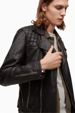 All Saints Blue Conroy Leather Biker Jacket -ALLSAINTS Sales unnamed file 860 scaled