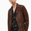All Saints AllSaints Rio Biker Brown Jacket 2 All Saints AllSaints Rio Biker Brown Jacket -ALLSAINTS Sales unnamed file 863 scaled