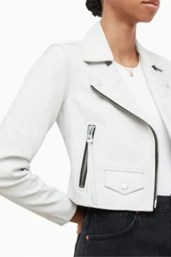 All Saints AllSaints White Elora Biker -ALLSAINTS Sales unnamed file 914 scaled