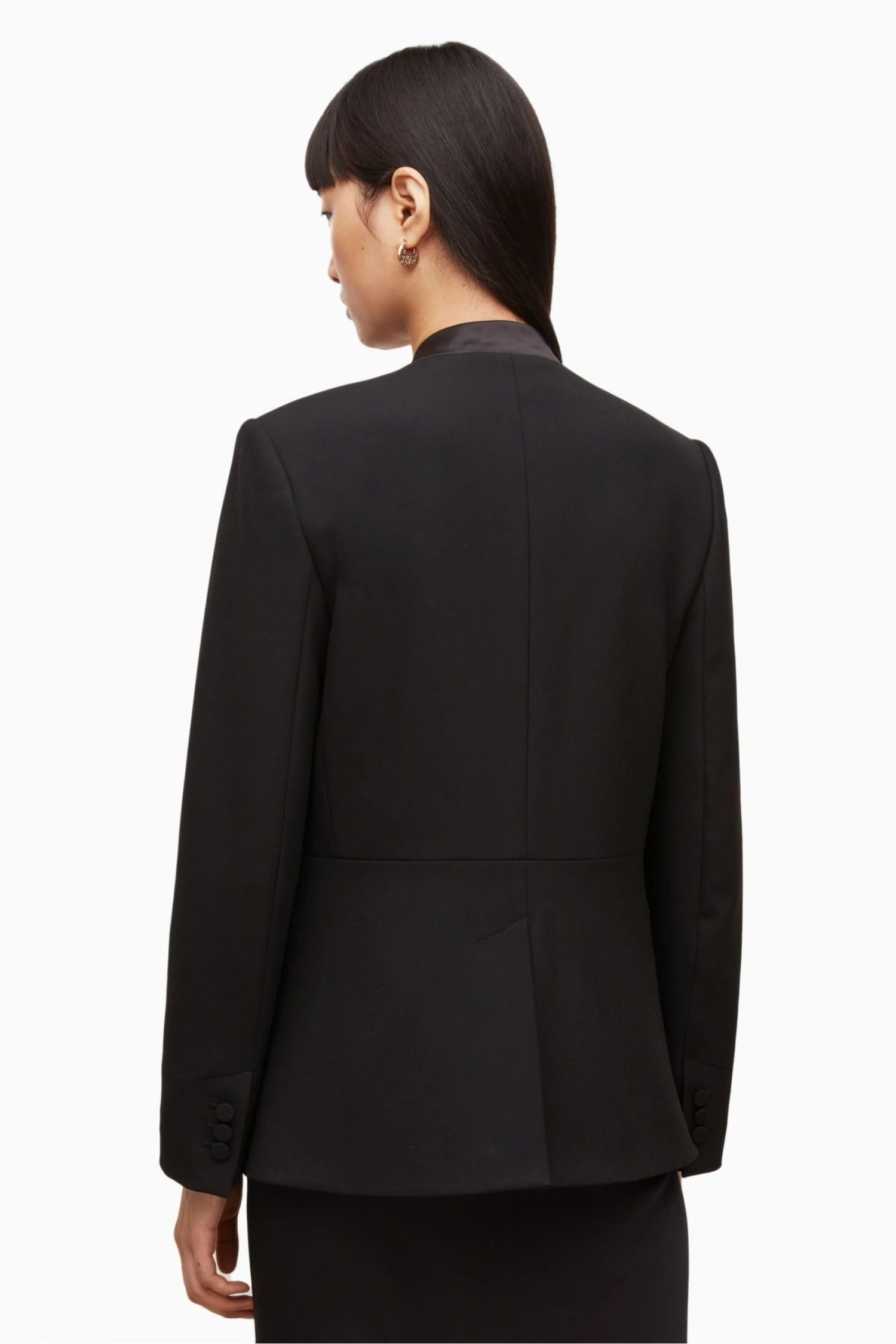 All Saints AllSaints Black Leigh Blazer 4 All Saints AllSaints Black Leigh Blazer - Image 2