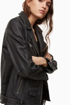 All Saints AllSaints Black Billie Biker Jacket 12 All Saints AllSaints Black Billie Biker Jacket -ALLSAINTS Sales unnamed file 925 scaled