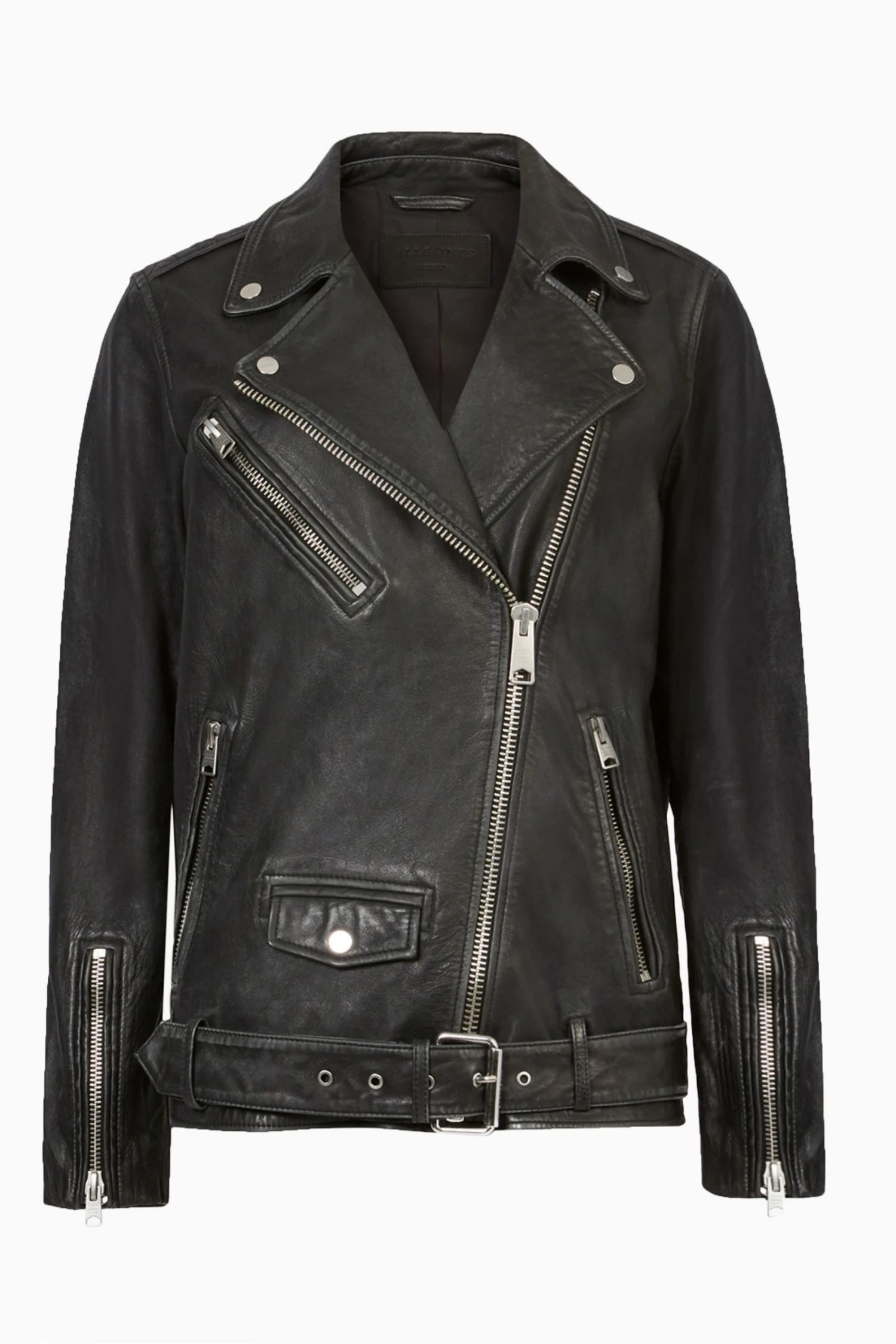 All Saints AllSaints Black Billie Biker Jacket 9 All Saints AllSaints Black Billie Biker Jacket - Image 7