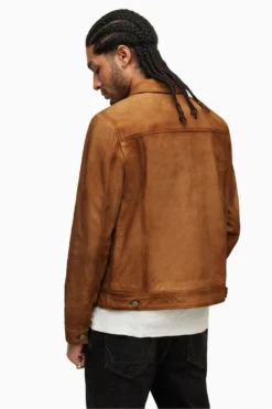 All Saints AllSaints Denton Brown Trucker Jacket -ALLSAINTS Sales unnamed file 932 scaled