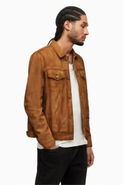 All Saints AllSaints Denton Brown Trucker Jacket -ALLSAINTS Sales unnamed file 933 scaled
