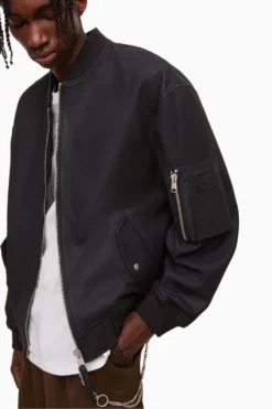 All Saints AllSaints Black Koyo Oversized Bomber Jacket 16 All Saints AllSaints Black Koyo Oversized Bomber Jacket -ALLSAINTS Sales unnamed file 943 scaled
