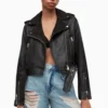 All Saints AllSaints Ayra Black Tassel Jacket 1 All Saints AllSaints Ayra Black Tassel Jacket -ALLSAINTS Sales unnamed file 947 scaled