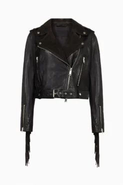 All Saints AllSaints Ayra Black Tassel Jacket 16 All Saints AllSaints Ayra Black Tassel Jacket -ALLSAINTS Sales unnamed file 953 scaled